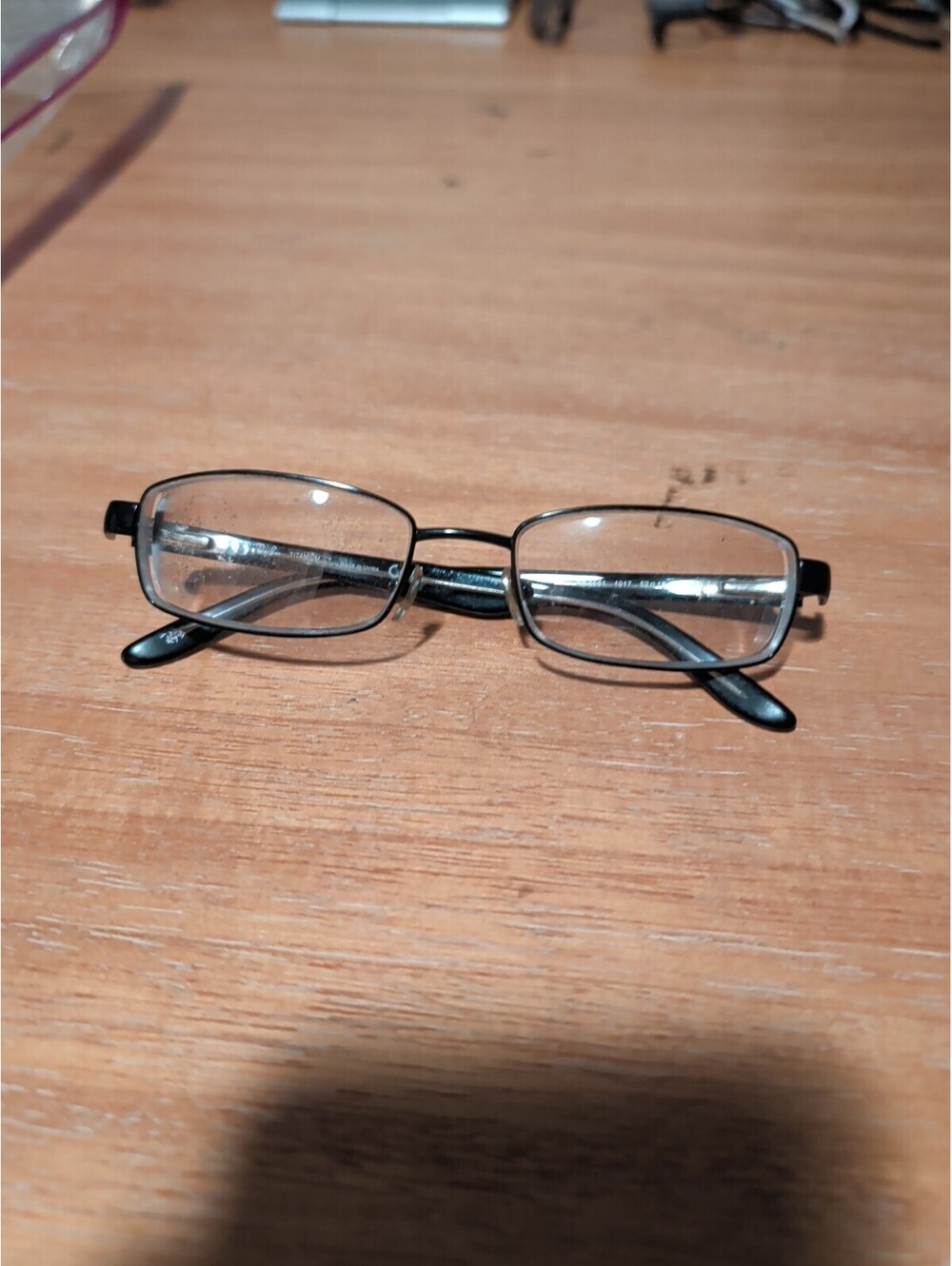 Ray Ban RB8581 1017 Full Rim Eyeglasses Black 52-18 140 Frames Only